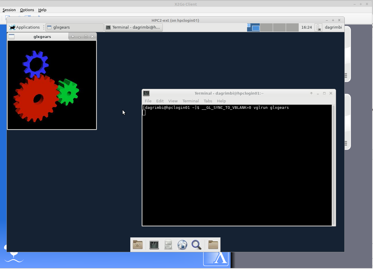 Configuration session x2go05