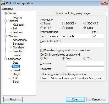 Configuration PuTTY03