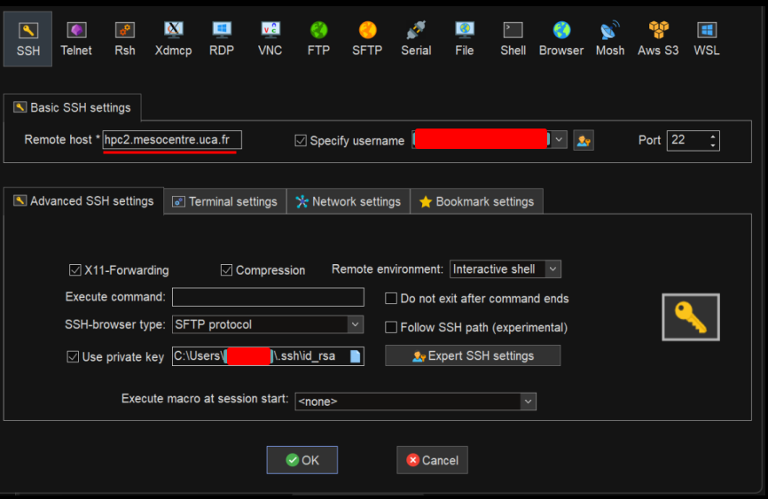 Configuration MobaXTerm01